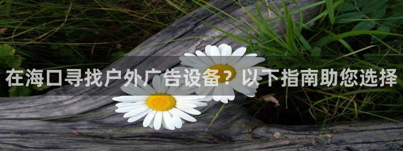 杏宇平台代理怎么样可靠吗：在海口寻找户外广告设备？以下指南助您选择