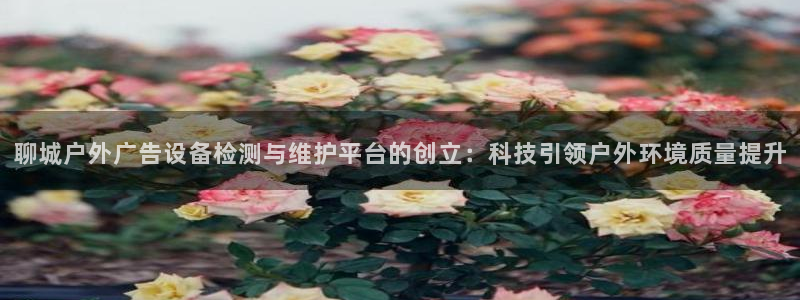 杏宇平台总代理电话：聊城户外广告设备检测