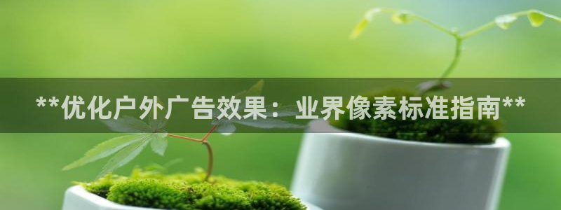 杏宇平台官网注册：**优化户外广告效果：